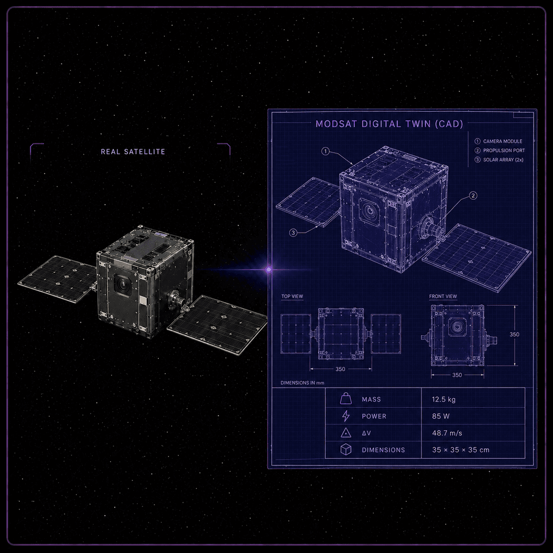 MODSAT — Digital mission design and training lab